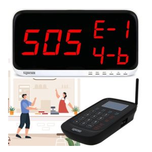 Indicador de Turno inalámbrico con teclado ST-5020