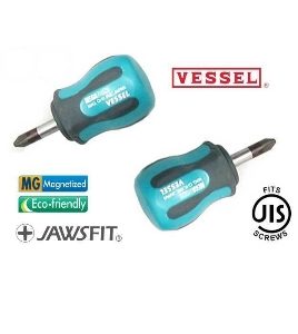 Desarmador corto  MEGADORA con punta JAWSFIT No.920