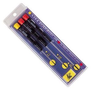 Juego de microdesarmadores No.9902