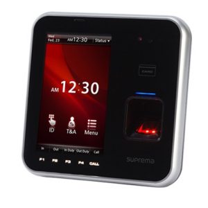 Reloj biométrico de huella digital y rostro Biostation T2