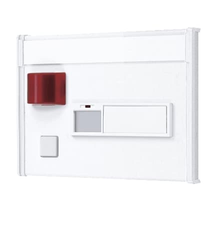 Lamparas de pasillo con placas para nombres NIR-31