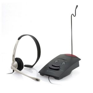 Auricular Monoaural Headset con Amplificador para Teléfonos S11