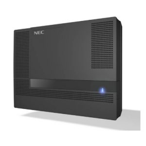 Central telefónica NEC modelo SL-1000 para 4 líneas 16 internos