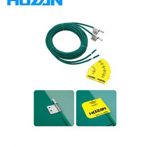 linea de puesta de tierra Hozan F-127, para alfombra antiestática