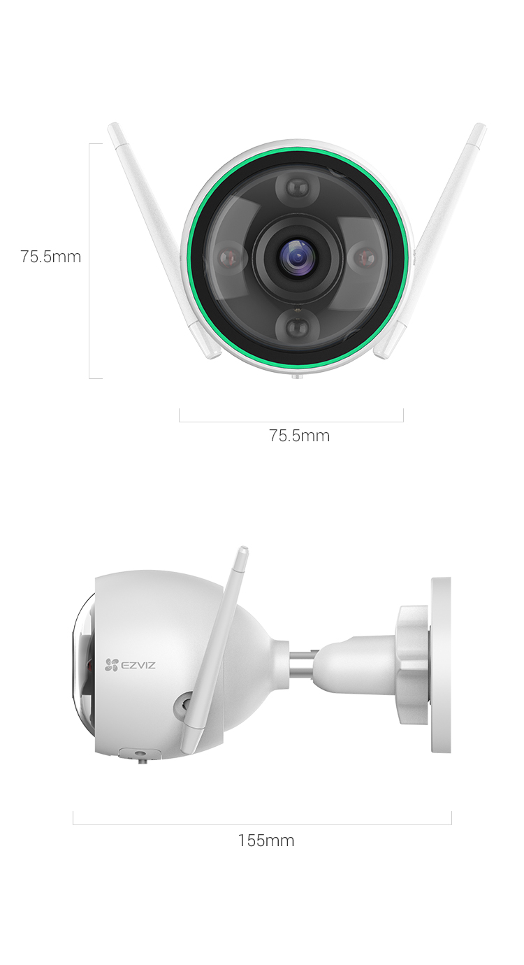 Una cámara de exteriores y una solución para mirillas inteligentes de Ezviz  toman el control del acceso a los hogares • CASADOMO